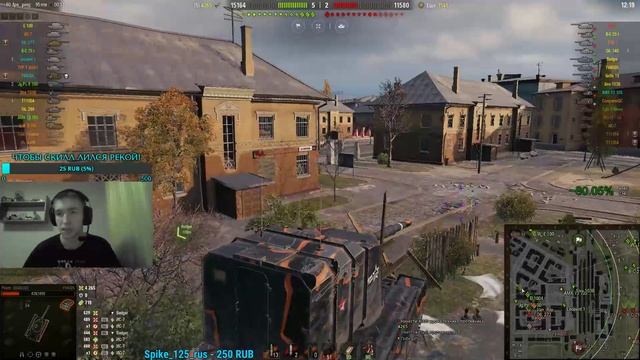 НОЧНОЙ ДУРДОМ! СРАВНЕНИЕ С ВЕЧЕРНИМИ ПОКАТУШКАМИ | WORLD of TANKS смотреть онлайн