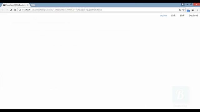 Bootstrap 4. Урок 13. Вкладки и навигация смотреть онлайн
