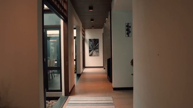 Modern Indian House With A Beautiful Indoor Pond