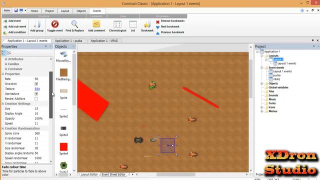 Как сделать игру танчик 5 часть. (game create) смотреть онлайн
