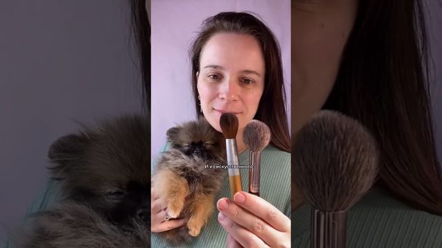 Какая кисть подойдёт для румян☺️ смотреть онлайн