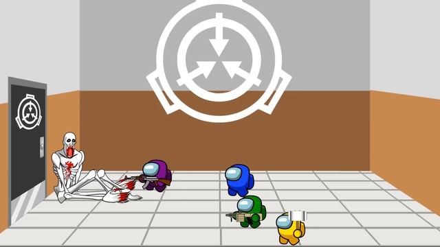 Among Us COLLECTION vs SCP (SCP-096, SCP-682, SCP-035, Long Horse) - Containment Breach All Episode смотреть онлайн