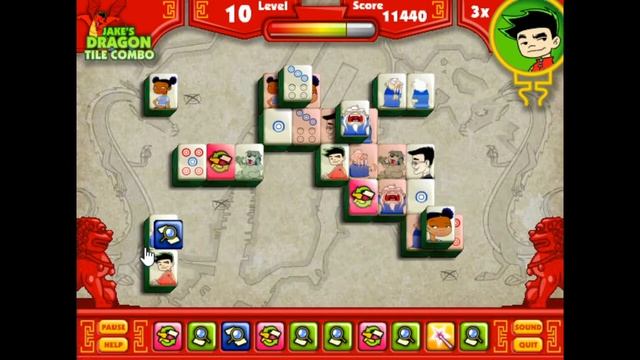Nostalgia Games | American Dragon: Jake Long: Jake's Dragon Tile Combo смотреть онлайн