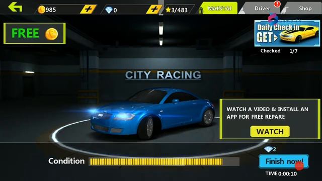 Next Car Game - Tech Demo Gameplay (Android HD) 720p смотреть онлайн