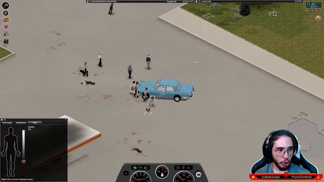 PROJECT ZOMBOID - Sobrevivência de mundo aberto totalmente sandbox e ULTRA HARDCORE #23 смотреть онлайн