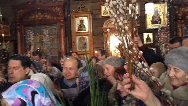 2018 04 01 Освящение верб смотреть онлайн