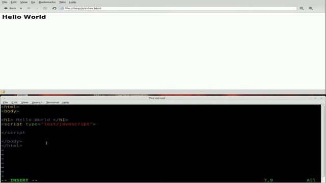 JavaScript Tutorial Part#1 - For Linux Users смотреть онлайн