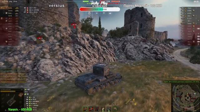 Самый страшный танк! 10K Дамага на КВ2 в World of Tanks! смотреть онлайн