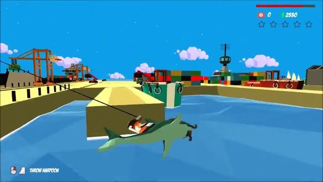 FINDING A SLOW TIME MACHINE AND HARPOON (THE NEW SHARK SIMULATOR GAME!!!) смотреть онлайн