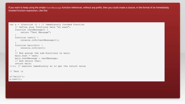 Javascript object with Default function and other functions смотреть онлайн