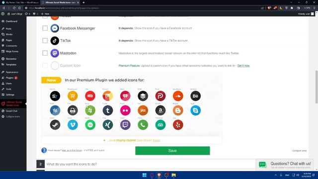 How To Add Social Media Icons To Wordpress Website 2024! (Full Tutorial) смотреть онлайн