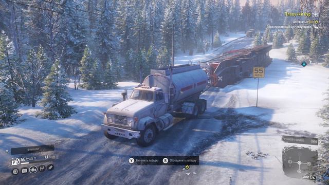 Snow Runner 2024 Миссия: Плавучий Бур Благополучное Завершение 4/4 смотреть онлайн