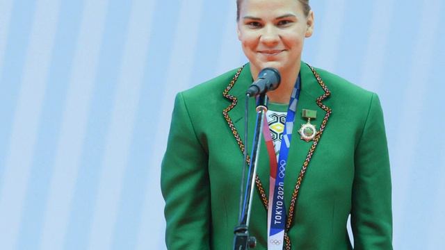 Полине Гурьевой присвоено почётное звание заслуженного мастера спорта Туркменистана. смотреть онлайн