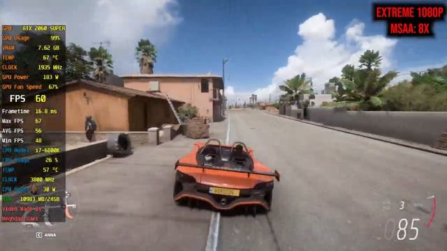 Forza Horizon 5 RTX 2060 Super 8GB All Setting FPS & Gameplay & Benchmark 1080P & 2K & 4K смотреть онлайн