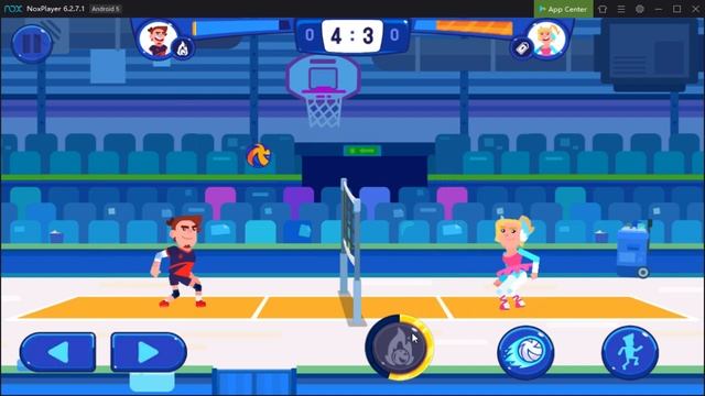 Новая игра Volleyball (волейбол) Обзор игры! первые впечатления! смотреть онлайн