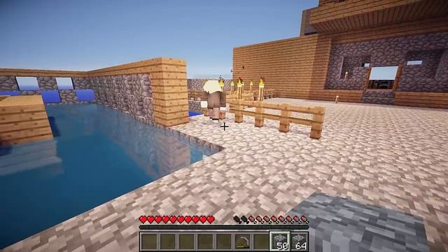 НУБ И ПРО ВЫЖИВАЮТ НА ОСТРОВЕ SKYBLOCK! СКАЙ БЛОК! MINECRAFT #20! ФЕРМА смотреть онлайн