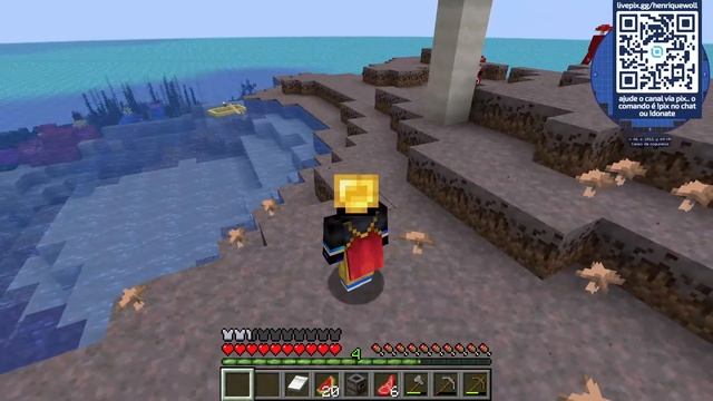 Fazendo um servidor 1.20.2 survival java !commands !donate !pix смотреть онлайн