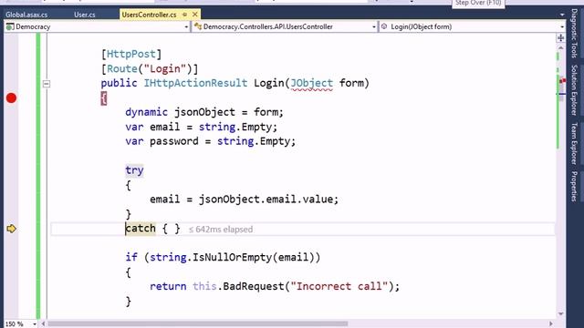 56 - Sistema Votación - WEB API - Login смотреть онлайн