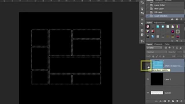 How To Make a Frame Overlay from a Template in Photoshop or PSE смотреть онлайн