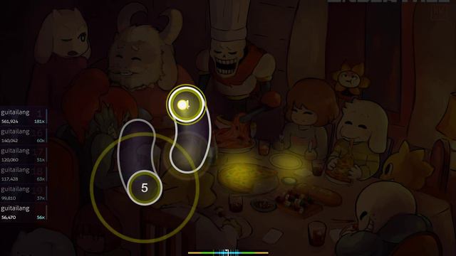 undertale OSU! смотреть онлайн