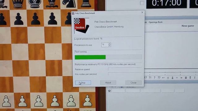 Fritz chess benchmark new world record! CPU i9-9900k. смотреть онлайн
