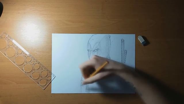 How to draw DEADPOOL / Как нарисовать ДЕДПУЛА смотреть онлайн