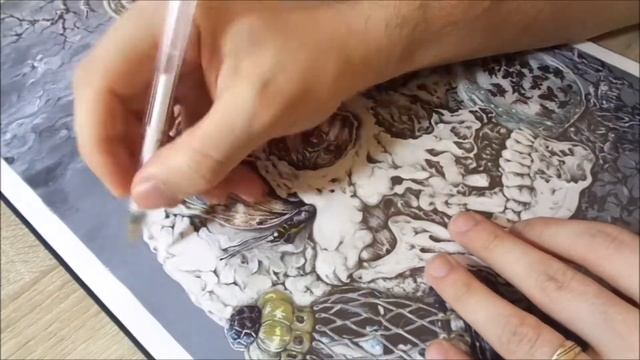 Drawing Vertex Dream Glass - Dark Fantasy Art Illustration смотреть онлайн