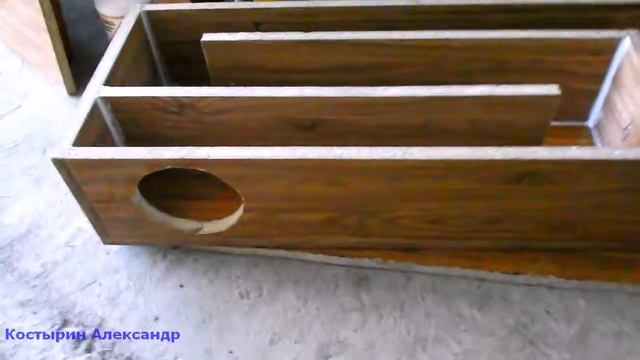 ЧВ - Четвертьволновой резонатор - Короб для сабвуфера для 5 дюймового смотреть онлайн