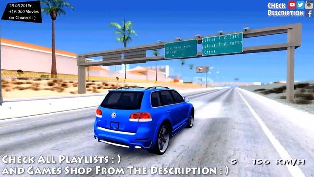 Volkswagen Touareg R50 Light - GTA San Andreas MOD _REVIEW смотреть онлайн