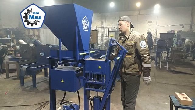 Пресс 15 тонн, для изготовления кирпича ЛЕГО?✅ смотреть онлайн