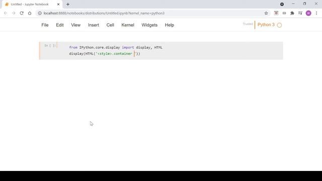 Adjust the Width of a Jupyter Notebook смотреть онлайн