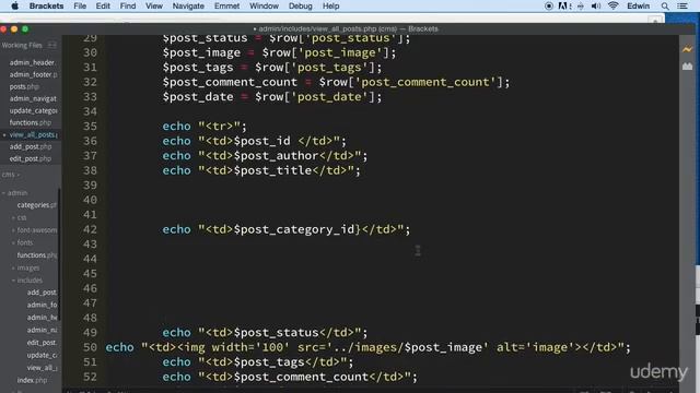 11 Relating Categories to posts & Displaying it - CMS POSTS - PHP COURSE CMS PROJECT смотреть онлайн