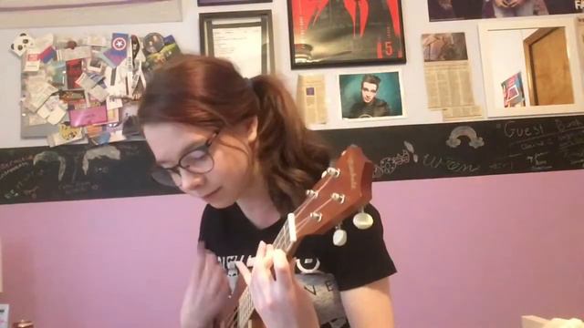 the only billie eilish cover i will ever do (bad guy ukulele cover) смотреть онлайн
