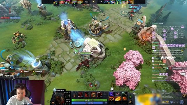 СИЕГА НА ГУЛЕ СГОРЕУ НА СВОЮ ТРОЙКУ! #dota #whyawane #головач