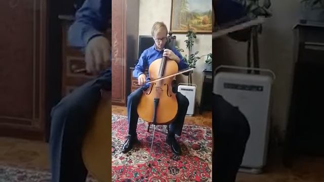 И.С. Бах - Жига из 1-ой виолончельной сюиты. смотреть онлайн