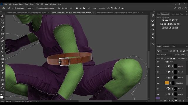 Can I Photoshop Myself As The Green Goblin? | Photoshop SpiderMan Series | S1E2 |@BennyProductions смотреть онлайн