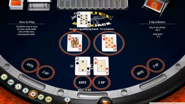 21 Duel Blackjack - How to play Blackjack смотреть онлайн