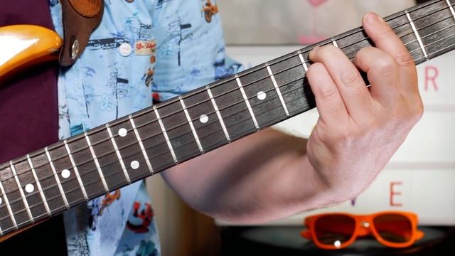 'The Power Of Love' Huey Lewis & The News Guitar Lesson смотреть онлайн