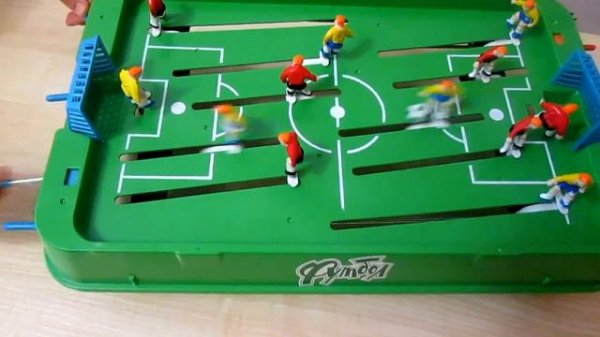Challenge Game table football I Челлендж Игра Настольный футбол I Играют девочки