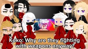 Tokyo Revengers Tenjiku react to Izana and F!Y/n future kids