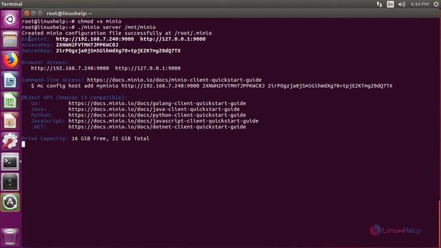 How to install Minio Server on Ubuntu 16.04 смотреть онлайн