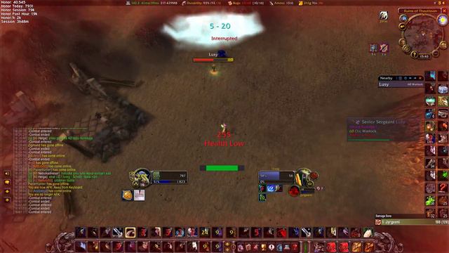 Hunter vs Warlock - WoW classic hunter pvp смотреть онлайн