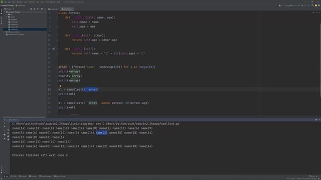 PYTHON MODULES - ΜΑΘΗΜΑ 2.3 - HEAPQ - Μέρος 2 από 2 - Δευτερεύουσες Πράξεις смотреть онлайн