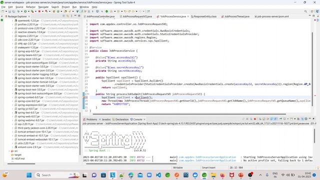 5 Send Messages to SQS from backend API | Asynchronous Communication | Server Sent Events | AWS SDK смотреть онлайн
