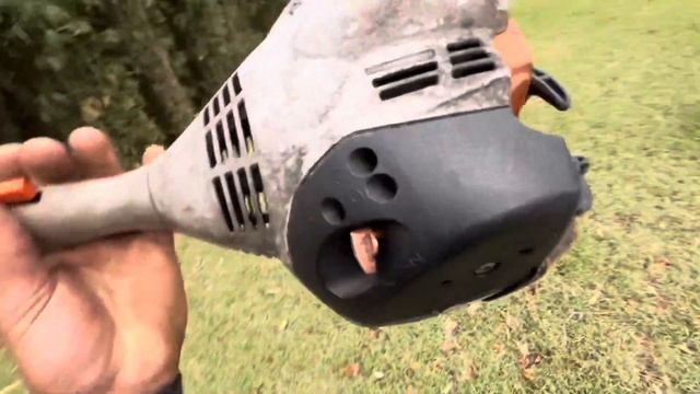 STILL THE GREATEST Curved Shaft String Trimmer Of All Time Stihl FS 40c смотреть онлайн