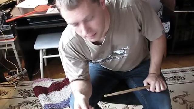Барабанные упражнения для начинающих (часть1) смотреть онлайн