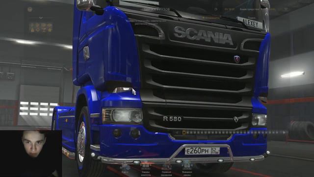 ETS2 1.33х●Live Stream●На руле Logitech MOMO Racing смотреть онлайн