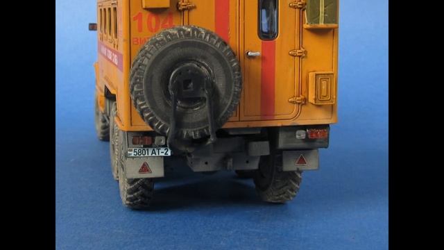 Урал-375Д "аварийка" AVD Models 1:43 смотреть онлайн