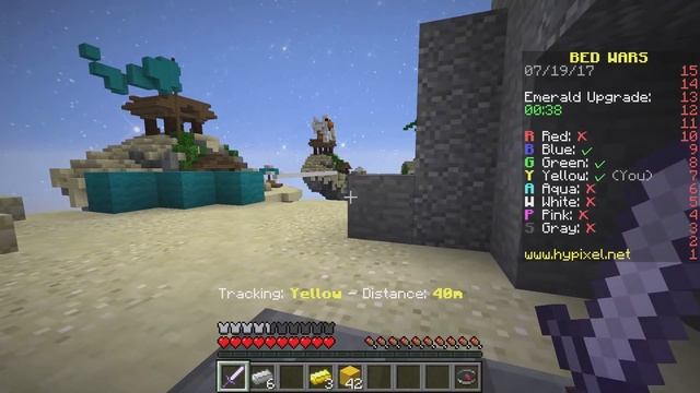 PLAYING WITH A BED WARS GOD!!!! | Minecraft Bed Wars смотреть онлайн