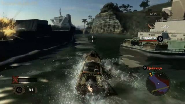 Mercenaries 2 World in Flames прохождение без комментариев #18 - Путешествие по джунглям (3 уровня) смотреть онлайн